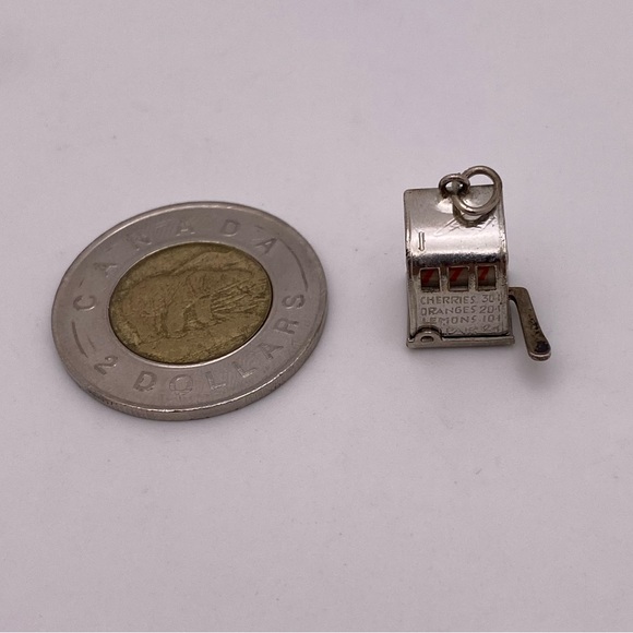 Working sterling slot charm - Picture 4 of 4